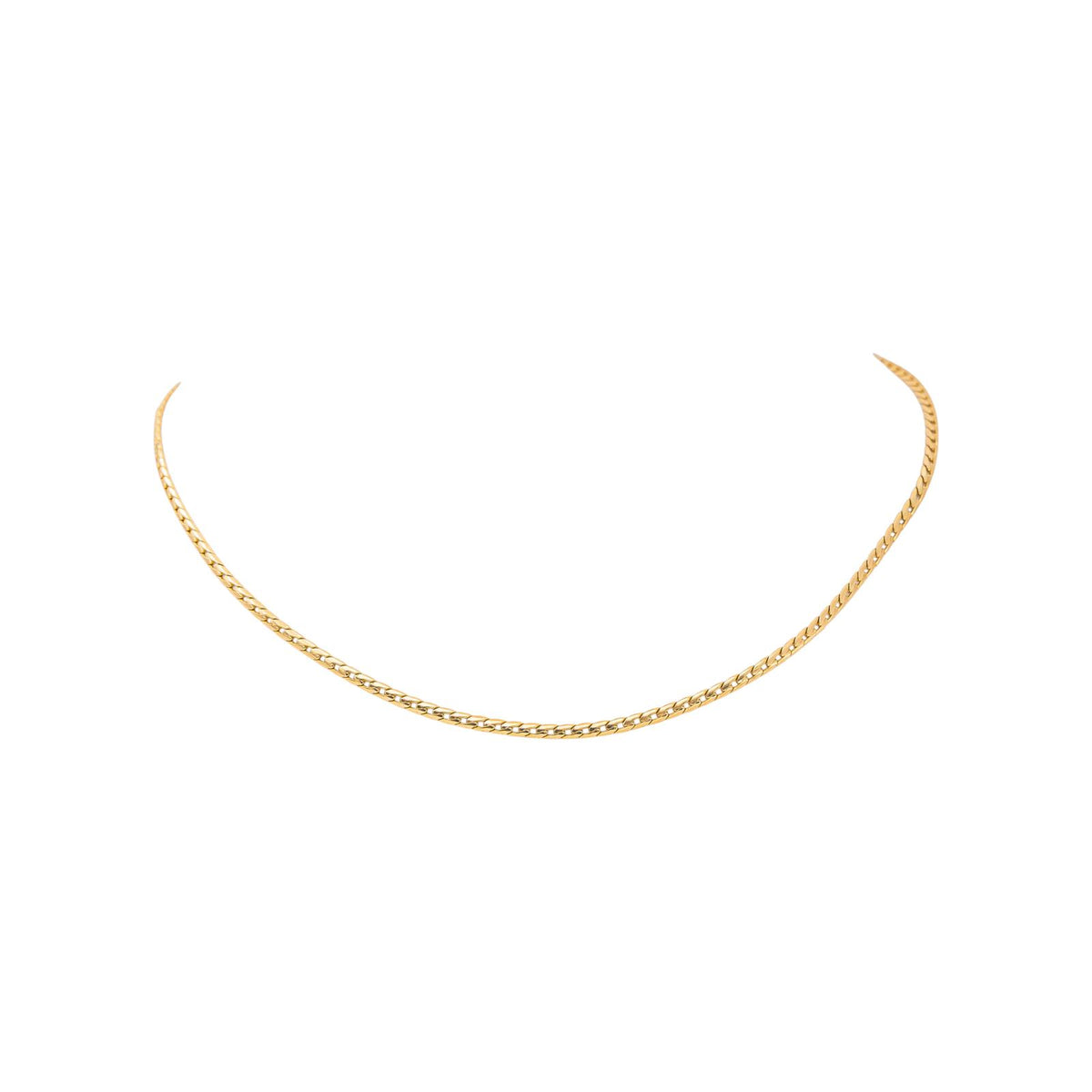 Collier Maille Gourmette Or jaune
