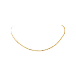 Collier Maille Gourmette Or jaune