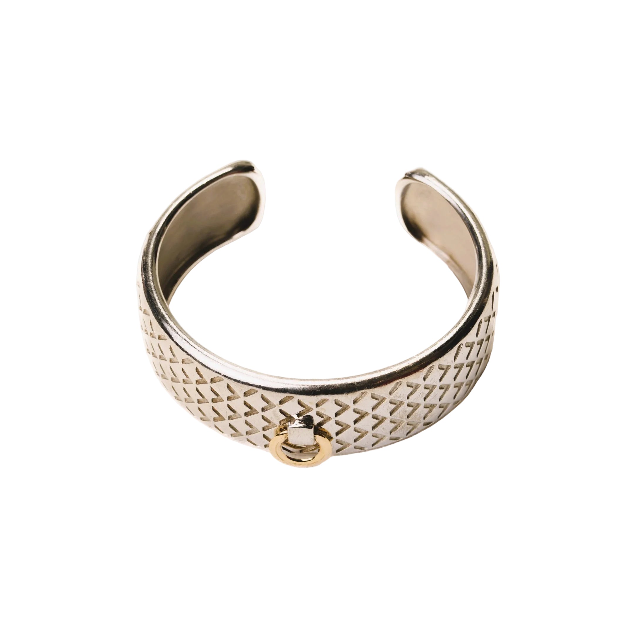 MAUBOUSSIN "Salomé" Cuff bracelet in Yellow gold and Silver