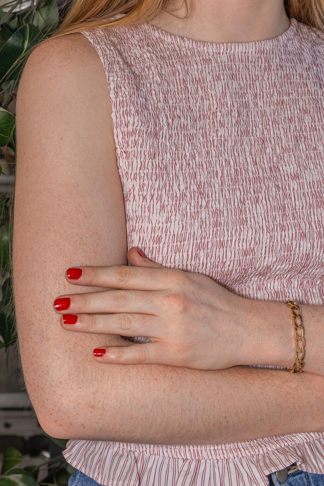 Bracelet Maille gourmette Or rose