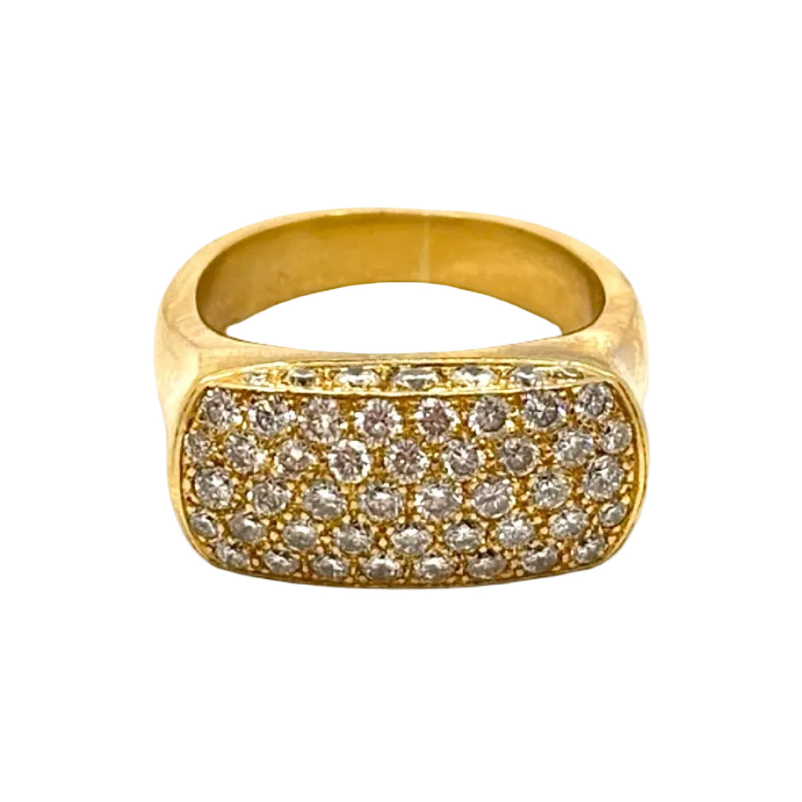 Yellow Gold and Diamond Ring