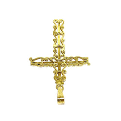 Yellow gold pendant
