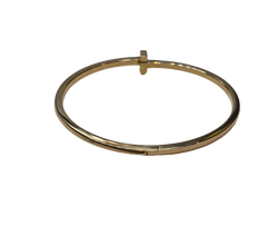 TIFFANY & CO "Tiffany T" Bangle Watch in Rose Gold