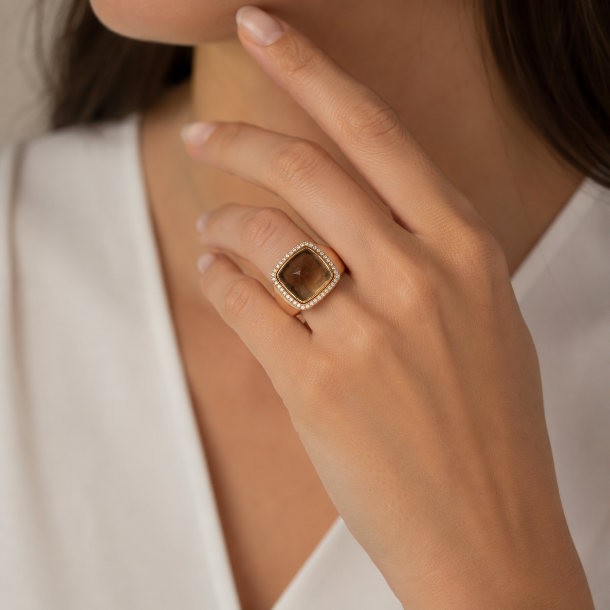 Rose gold FRED "Pain de sucre" Ring