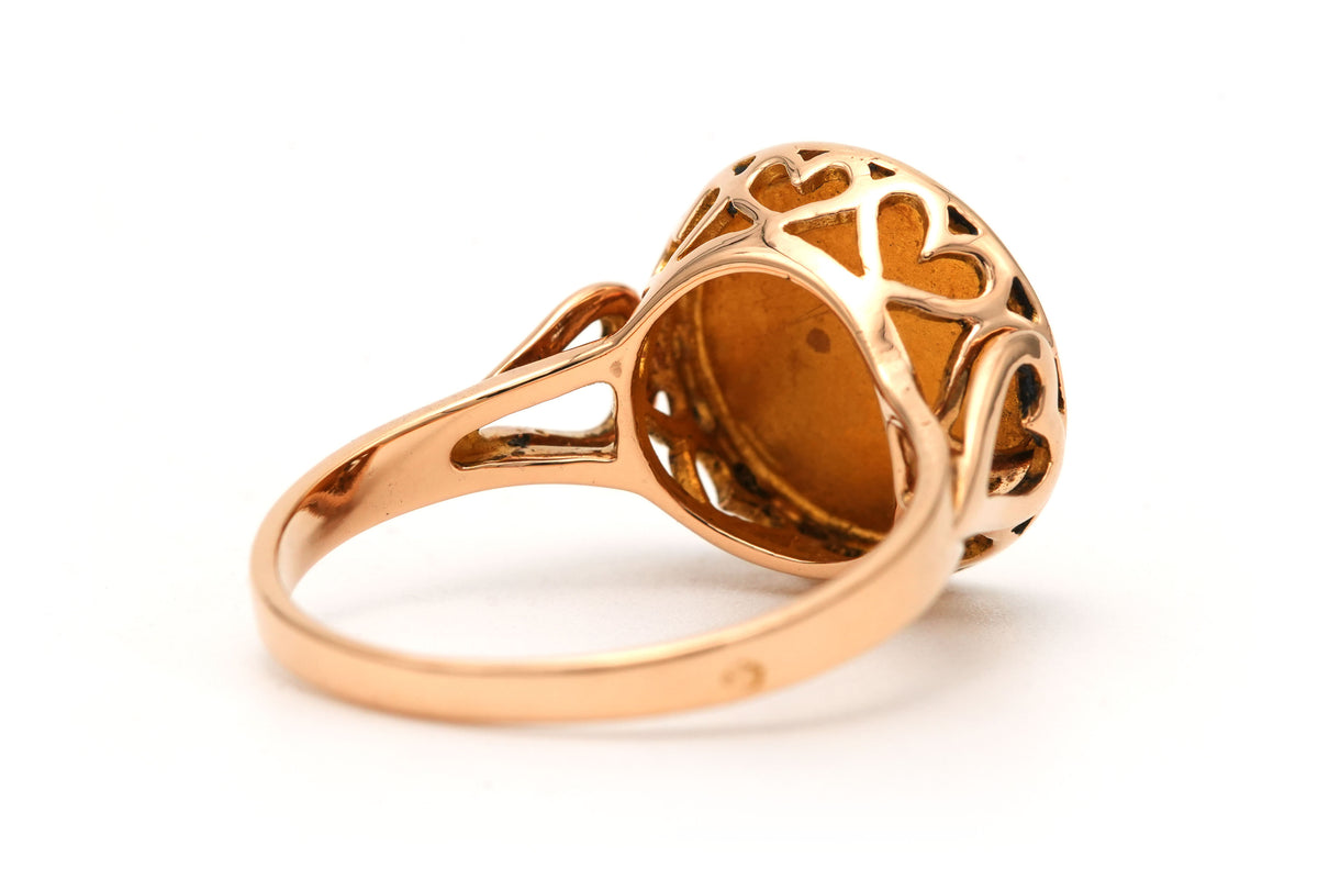 Yellow Gold Signet Ring