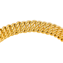 Bracelet Maille américaine Or jaune