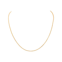Yellow Gold Forçat Link Necklace