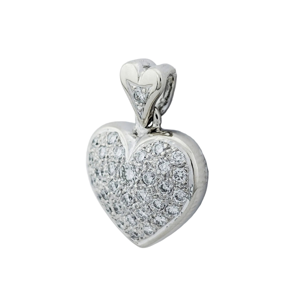 White Gold and Diamond Pendant
