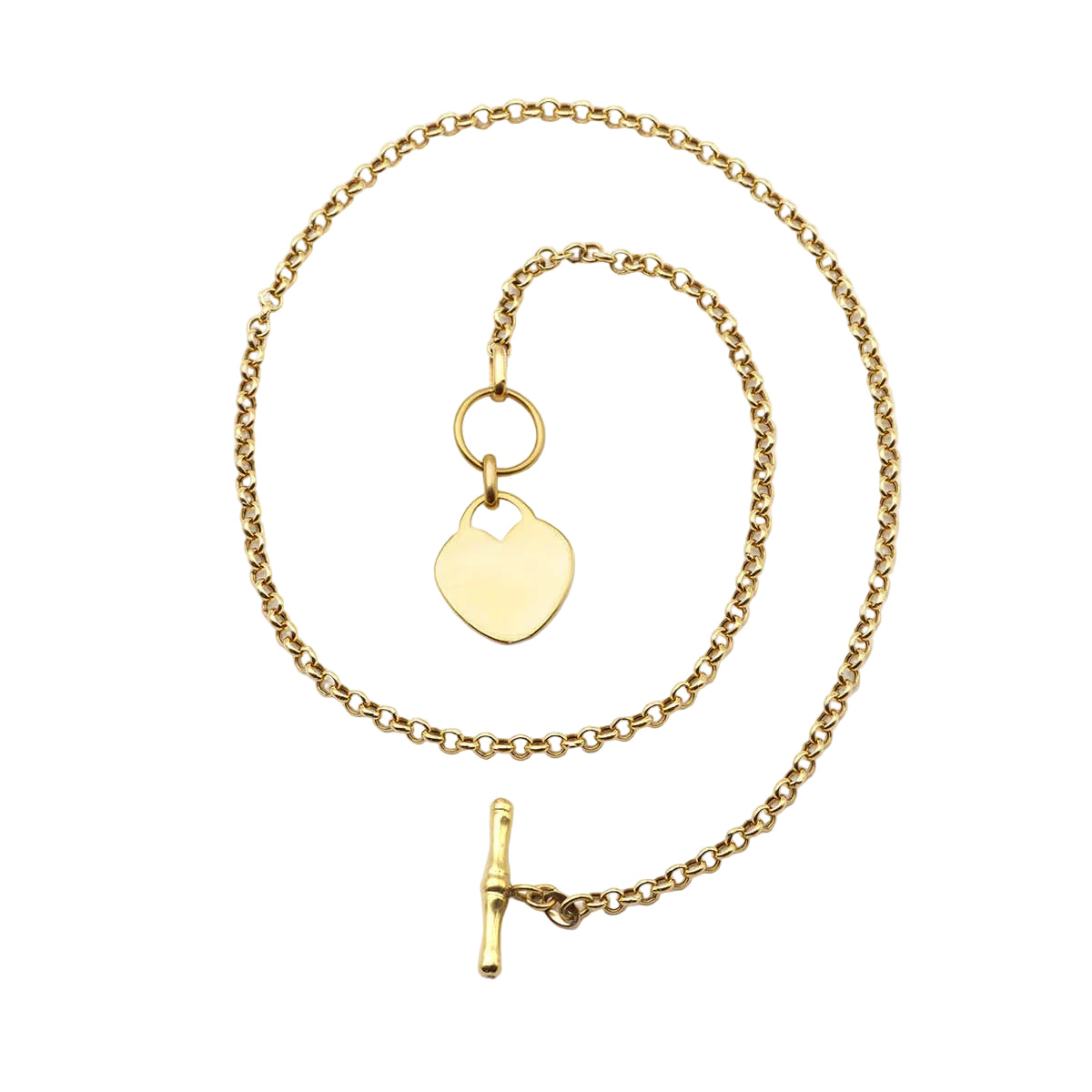 Yellow Gold Pendant Necklace
