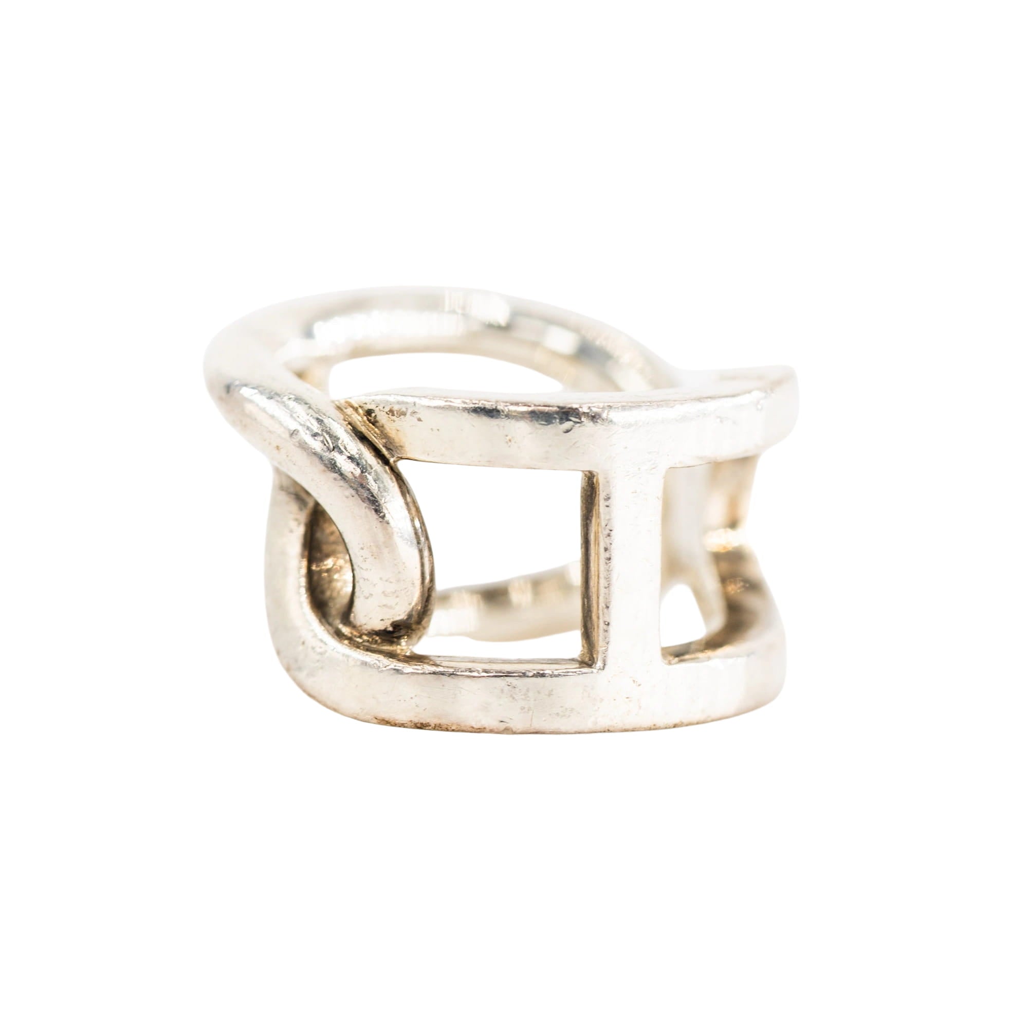 HERMÈS "Cythère" Silver Ring