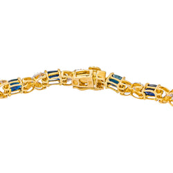Bracelet Or jaune Saphir