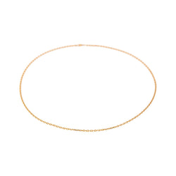 Rose gold Cable chain Necklace
