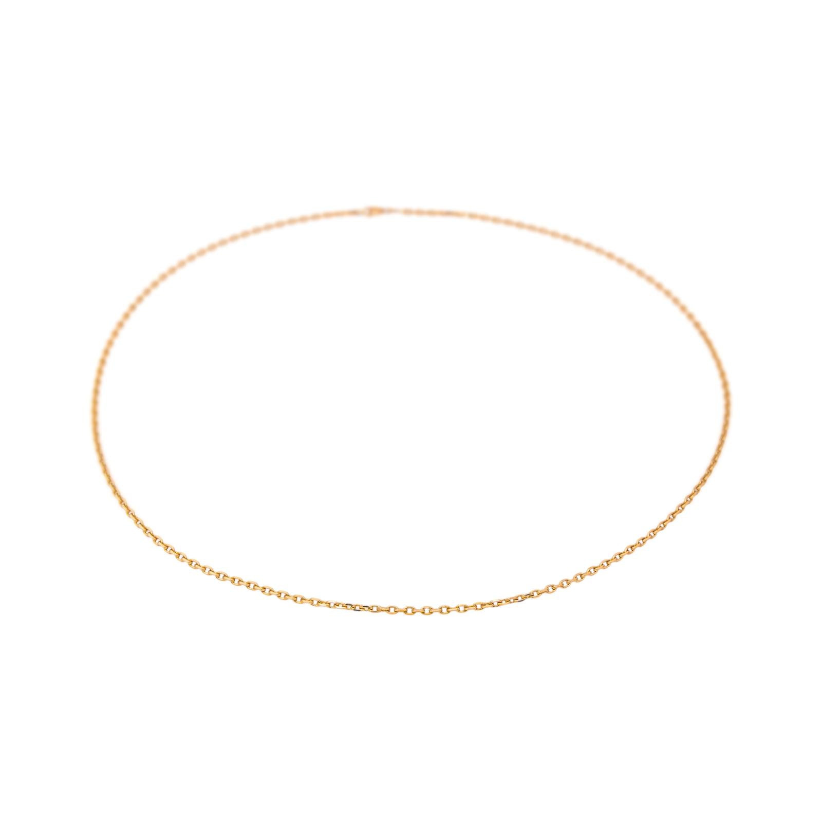 Rose gold Cable chain Necklace