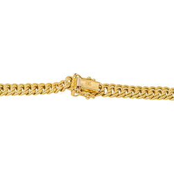 Yellow Gold American Link Necklace