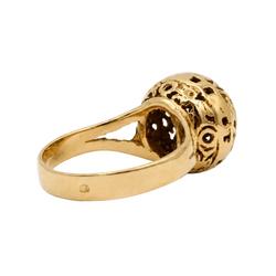 ARTE ORFÉVRE "Dôme" Ring in Yellow Gold
