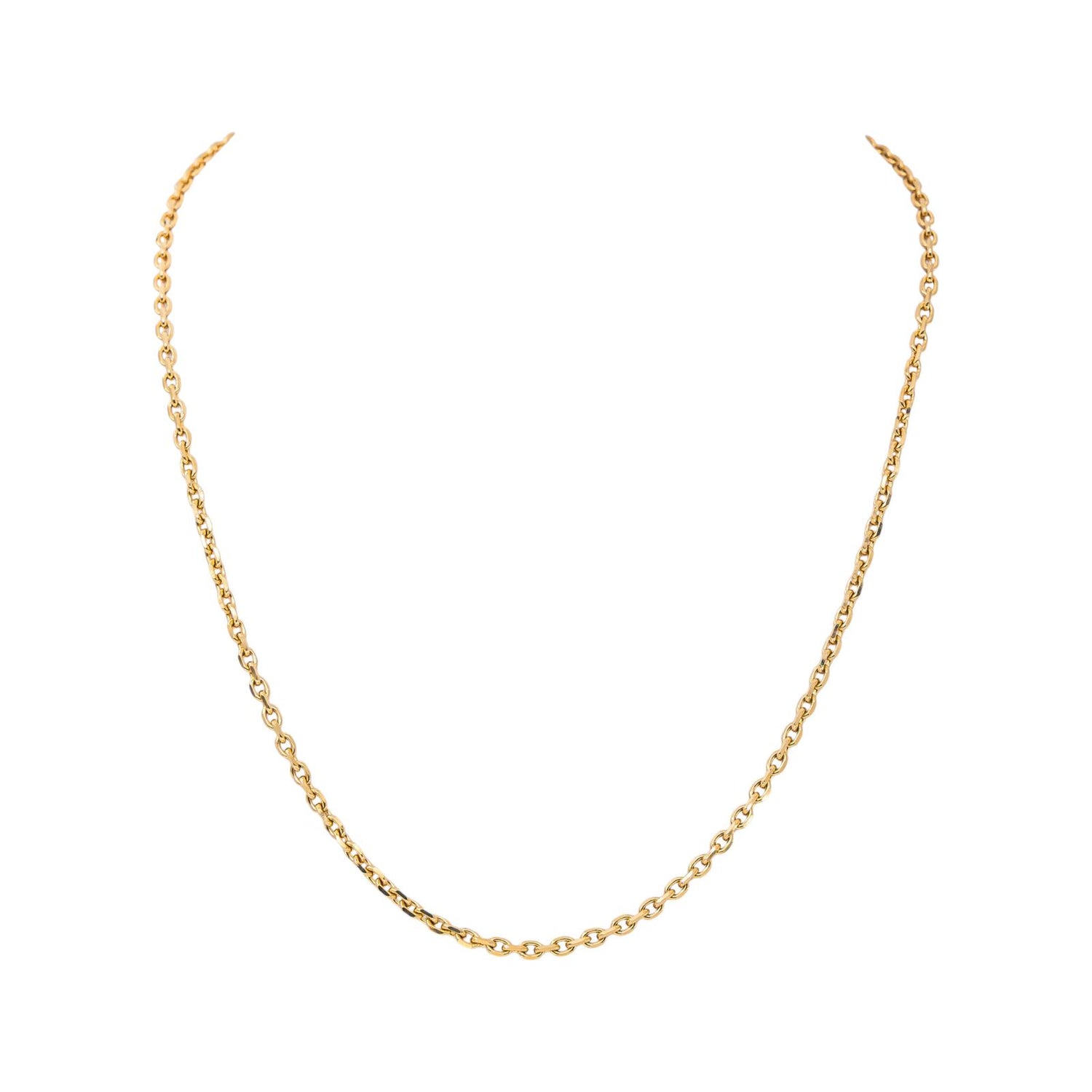 Collier Maille Forçat Or jaune