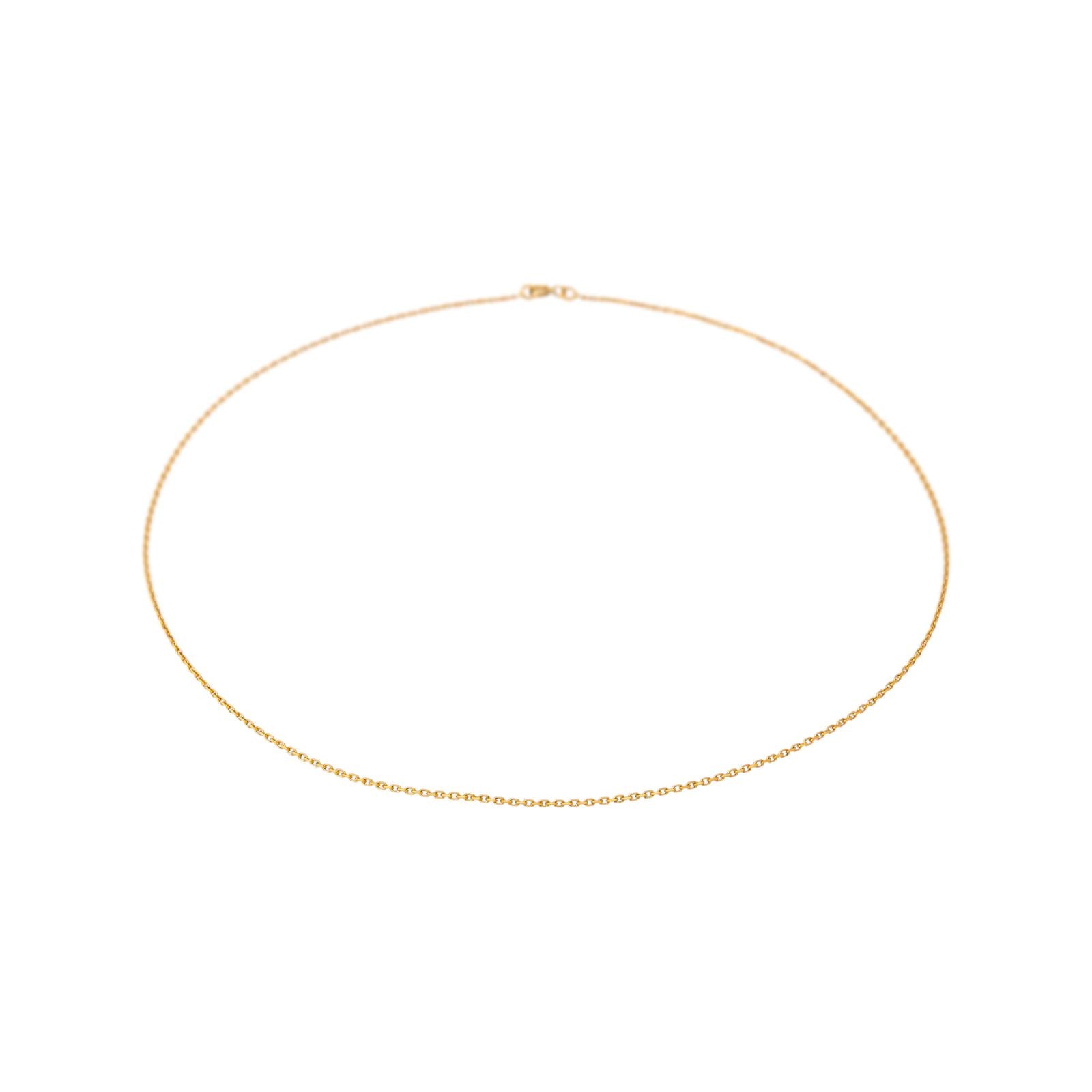 Yellow Gold Forçat Link Necklace
