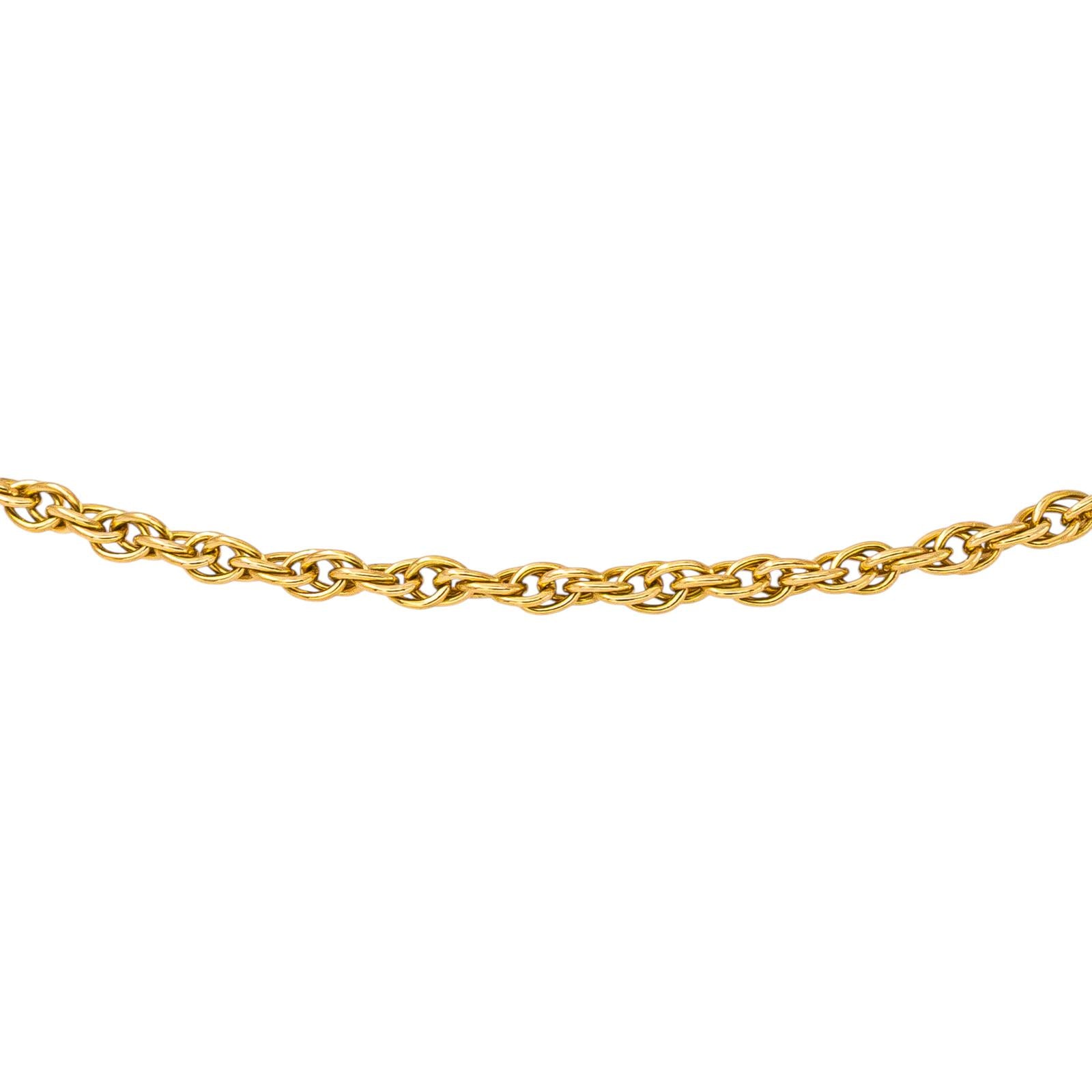 Double-Twisted Forçat Link Bracelet  Yellow gold
