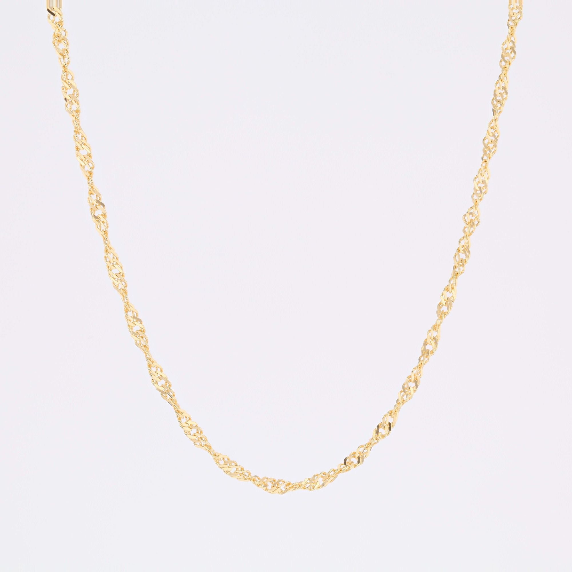 Collier Chaîne en or jaune