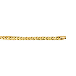 Yellow Gold English Link Necklace