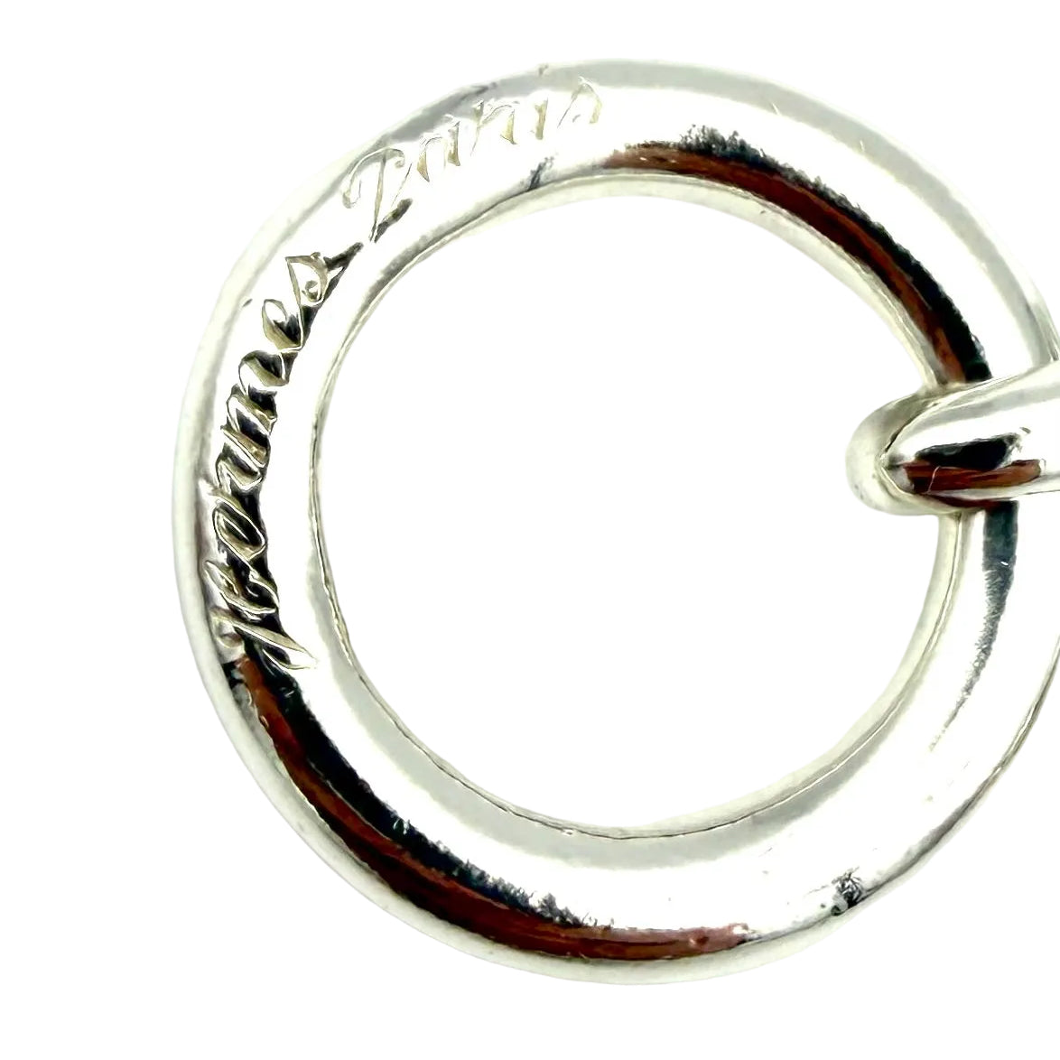 HERMÈS "Cybelle" Silver Link Necklace