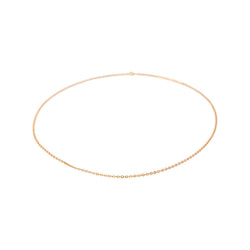 Collier Maille jaseron Or rose