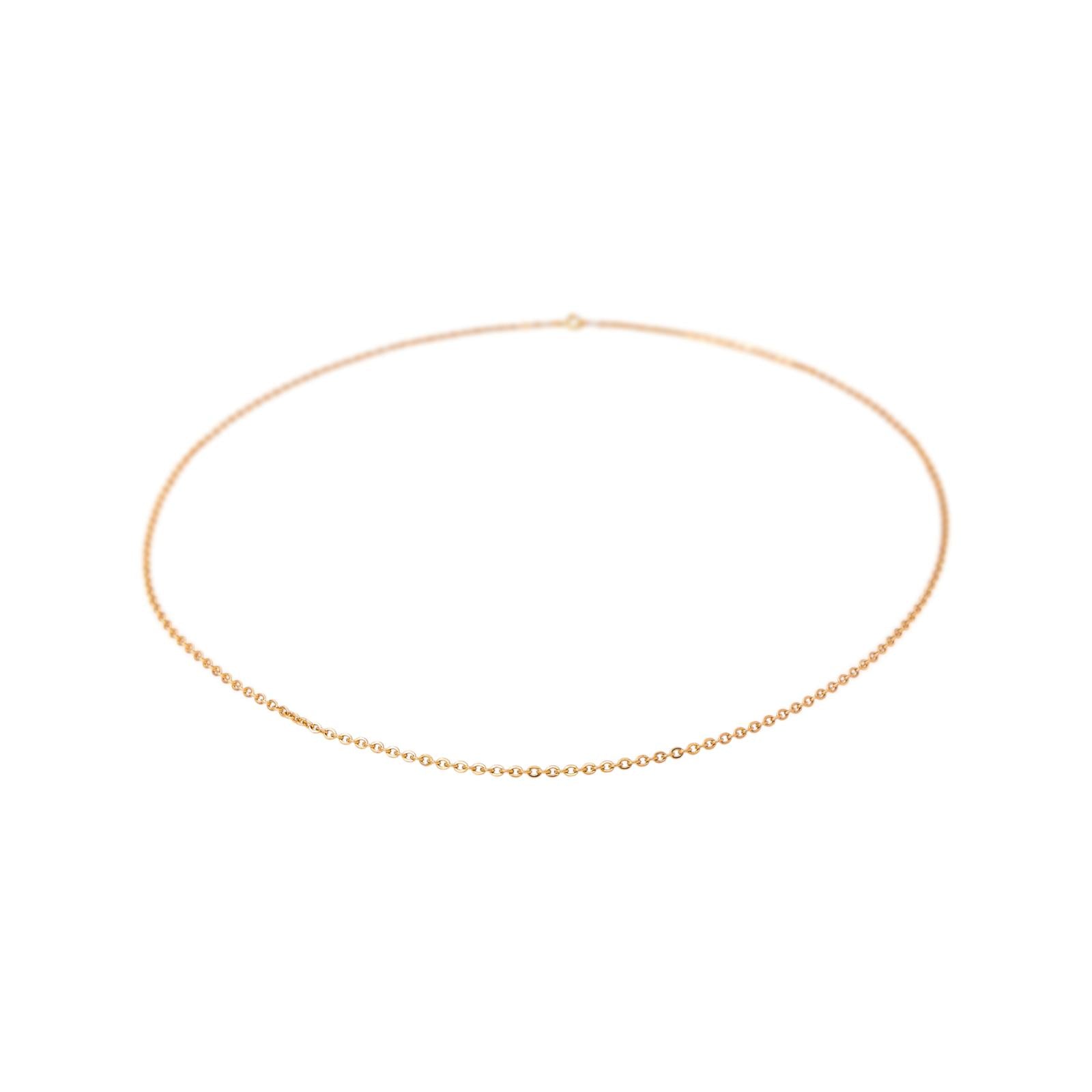 Collier Maille jaseron Or rose