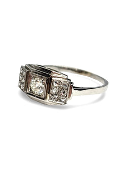 White gold and Diamond Ring