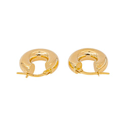 Yellow Gold Hoop Earrings