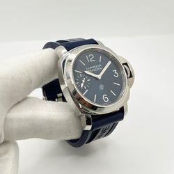 PANERAI "Luminor Base" Watch in Steel and Rubber