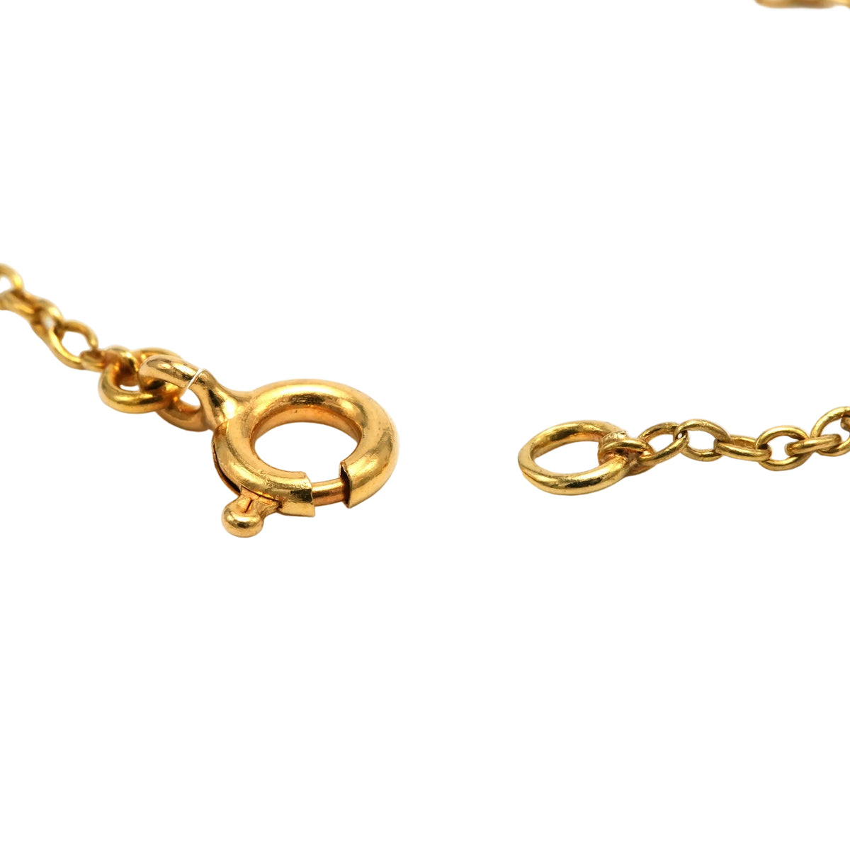 Drapery Necklace in Yellow Gold and Pearls