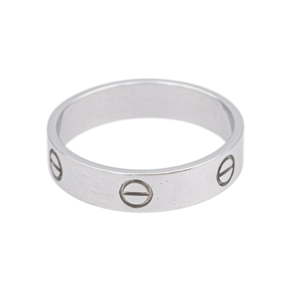 Cartier Love Ring White Gold