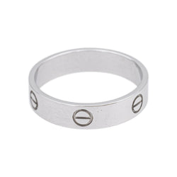 Cartier Love Ring White Gold