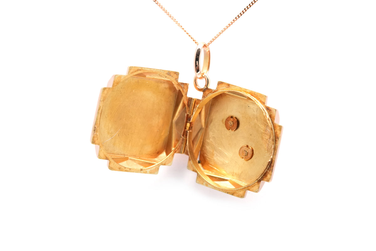 Rose gold pendant