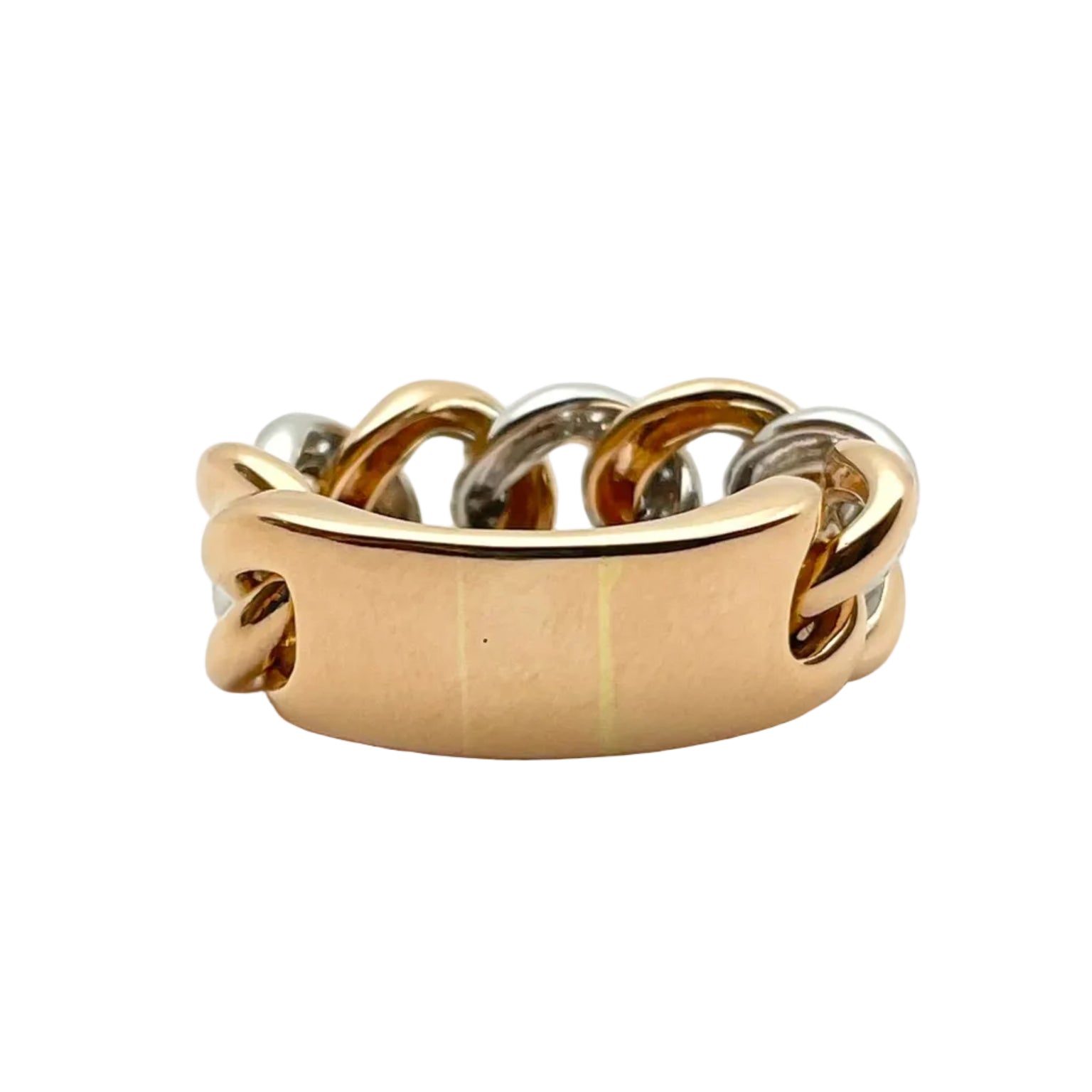 18KT gold ring with 0.30 ct VVS G diamonds, Luciano Somenzi