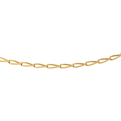 Yellow Gold Horse-Link Necklace