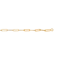 Yellow Gold Horse-Link Necklace