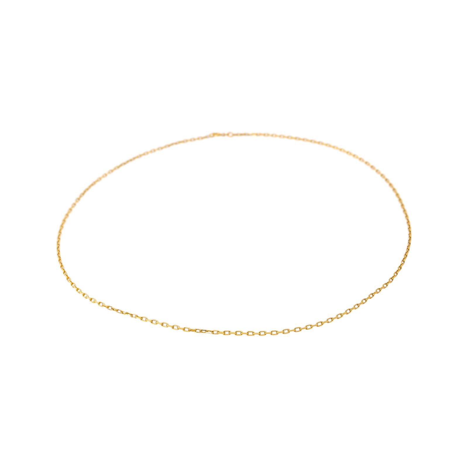 Yellow gold Forçat Link Necklace