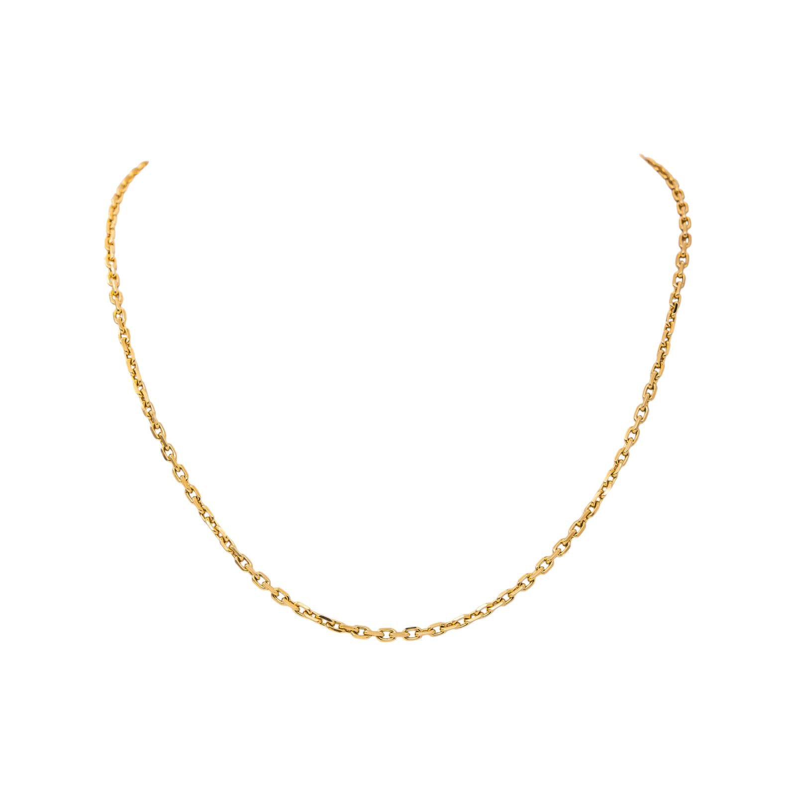 Collier Maille Forçat Or jaune