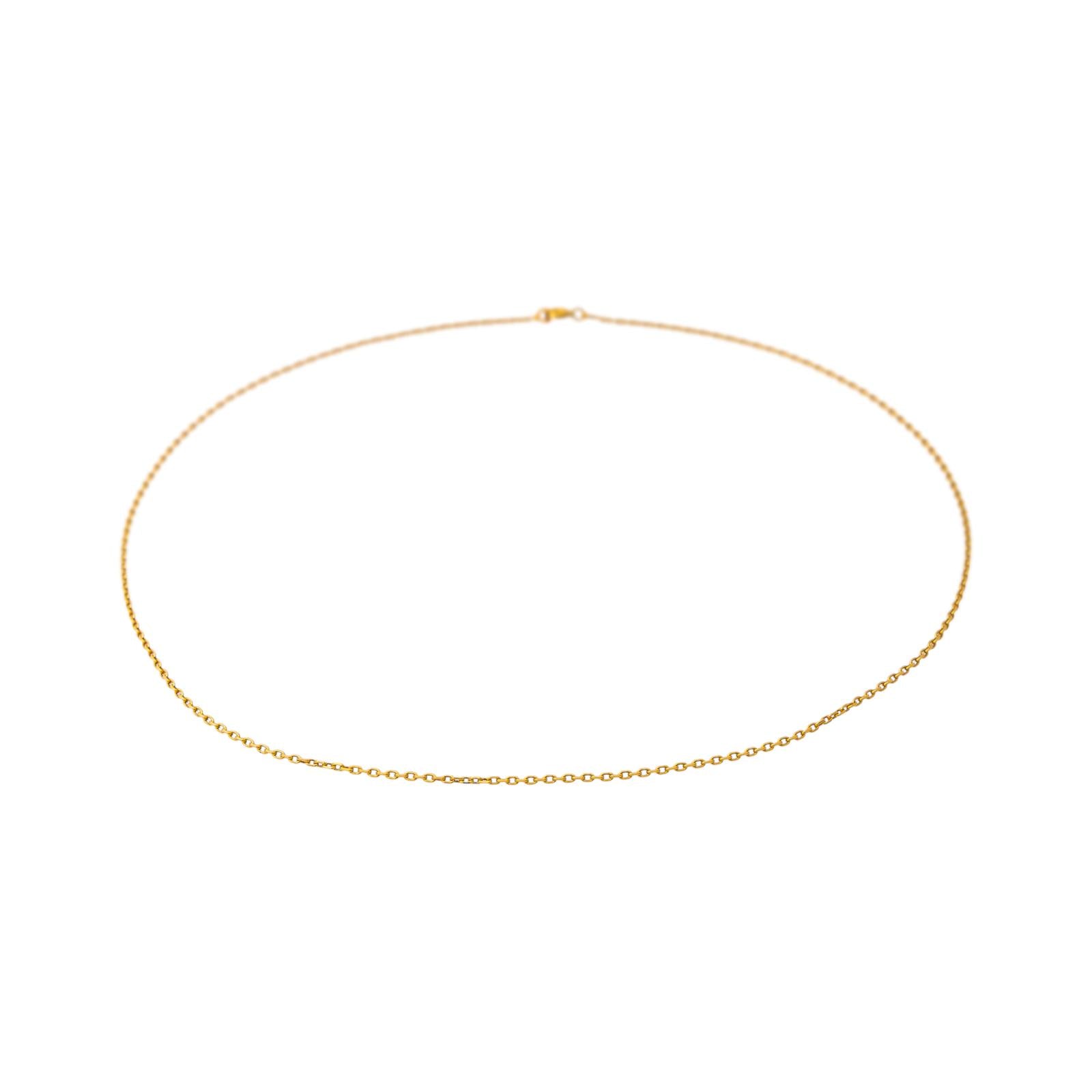 Necklace Forçat Link Yellow gold