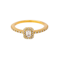 Bague Or jaune Diamant