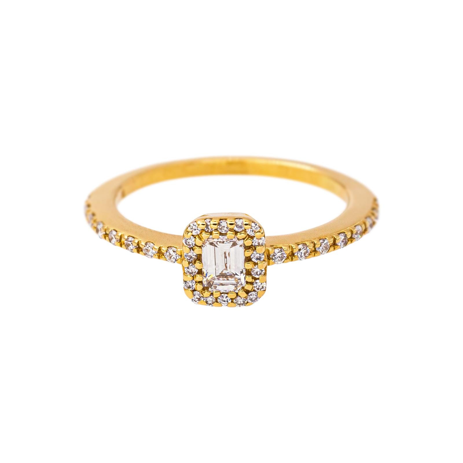 Bague Or jaune Diamant