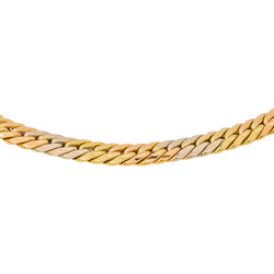 Yellow Gold English Link Necklace