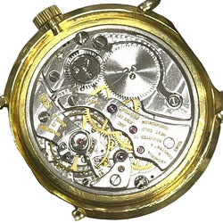 Montre VACHERON CONSTANTIN "Ultra-Thin" en or jaune et cuir