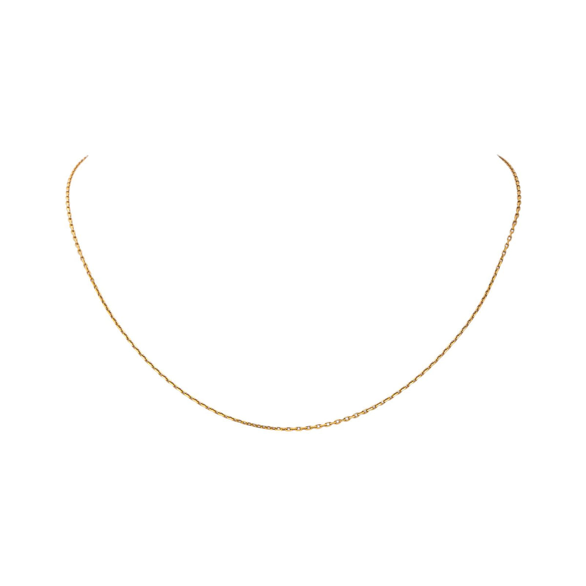 Collier Maille Forçat Or jaune