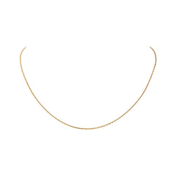 Yellow Gold Forçat Link Necklace