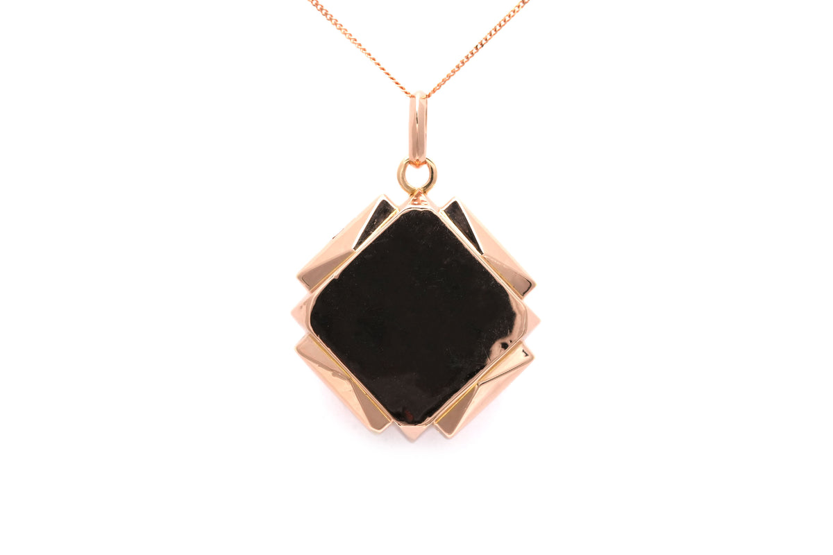 Rose gold pendant