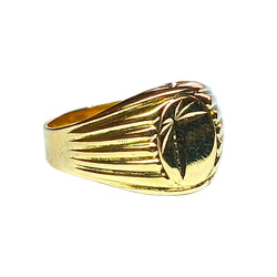 Yellow Gold Signet Ring