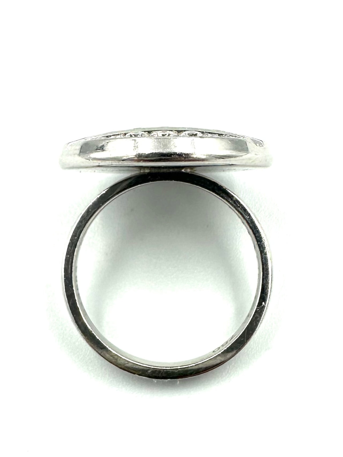 CHAUMET "Class One Croisière" Cocktail Ring in white gold and diamonds