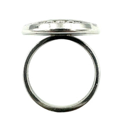 CHAUMET "Class One Croisière" Cocktail Ring in white gold and diamonds